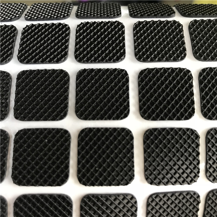 硅胶脚垫 自粘硅胶垫片 蓝牙音箱防滑脚垫 定制网格硅胶垫